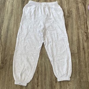 Garage spring grey boyfriend joggers
